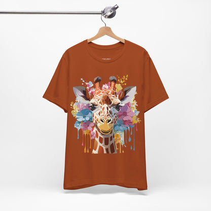 Shirt with Animals | Giraffe Printify