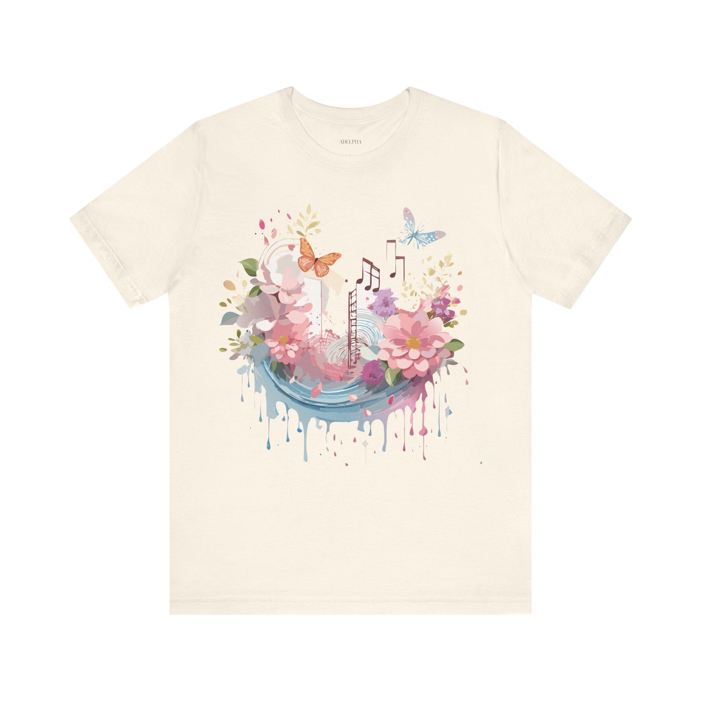 T-shirt en coton naturel - Collection Musique