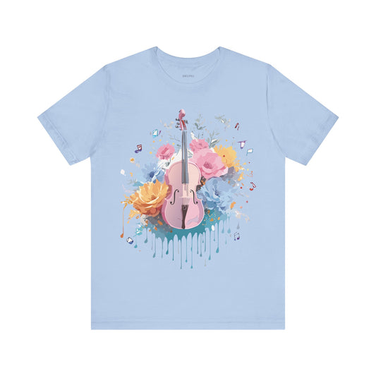 T-shirt en coton naturel - Collection Musique