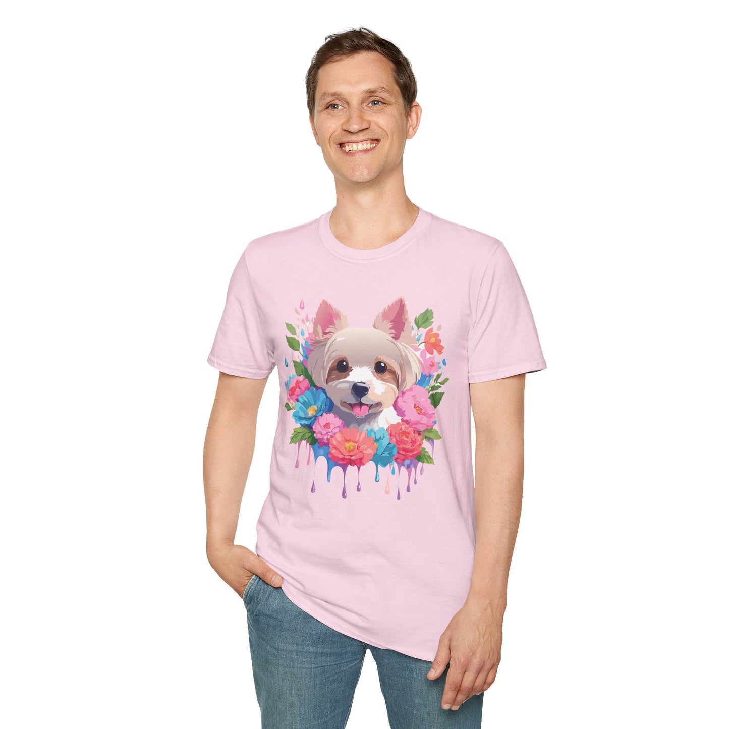 Dog Shirt, Shirt with Dog, Animal Tee, Shirt with Animals
