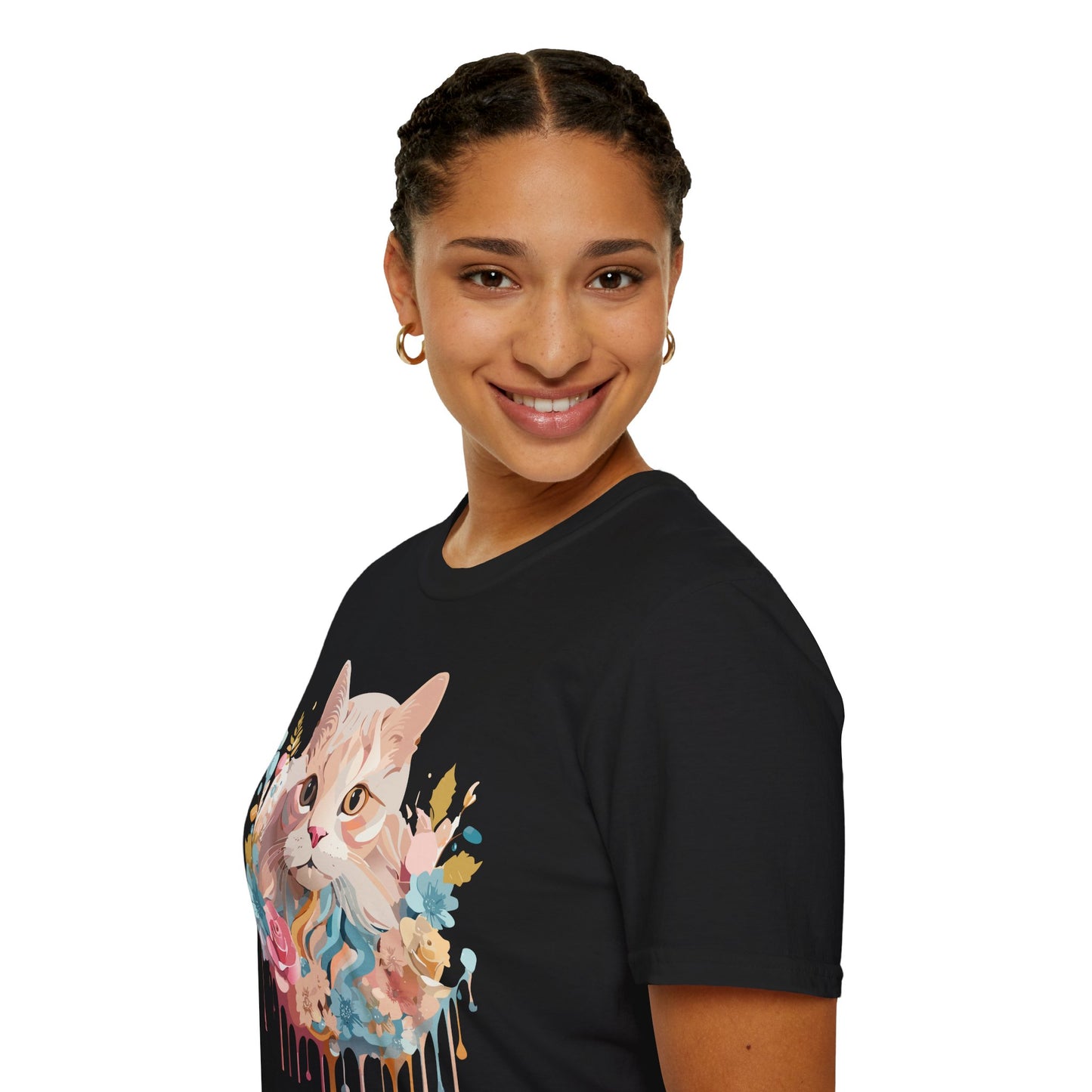 Cat Shirt, Shirt with Cat, Cats Tee, Kitten Tee