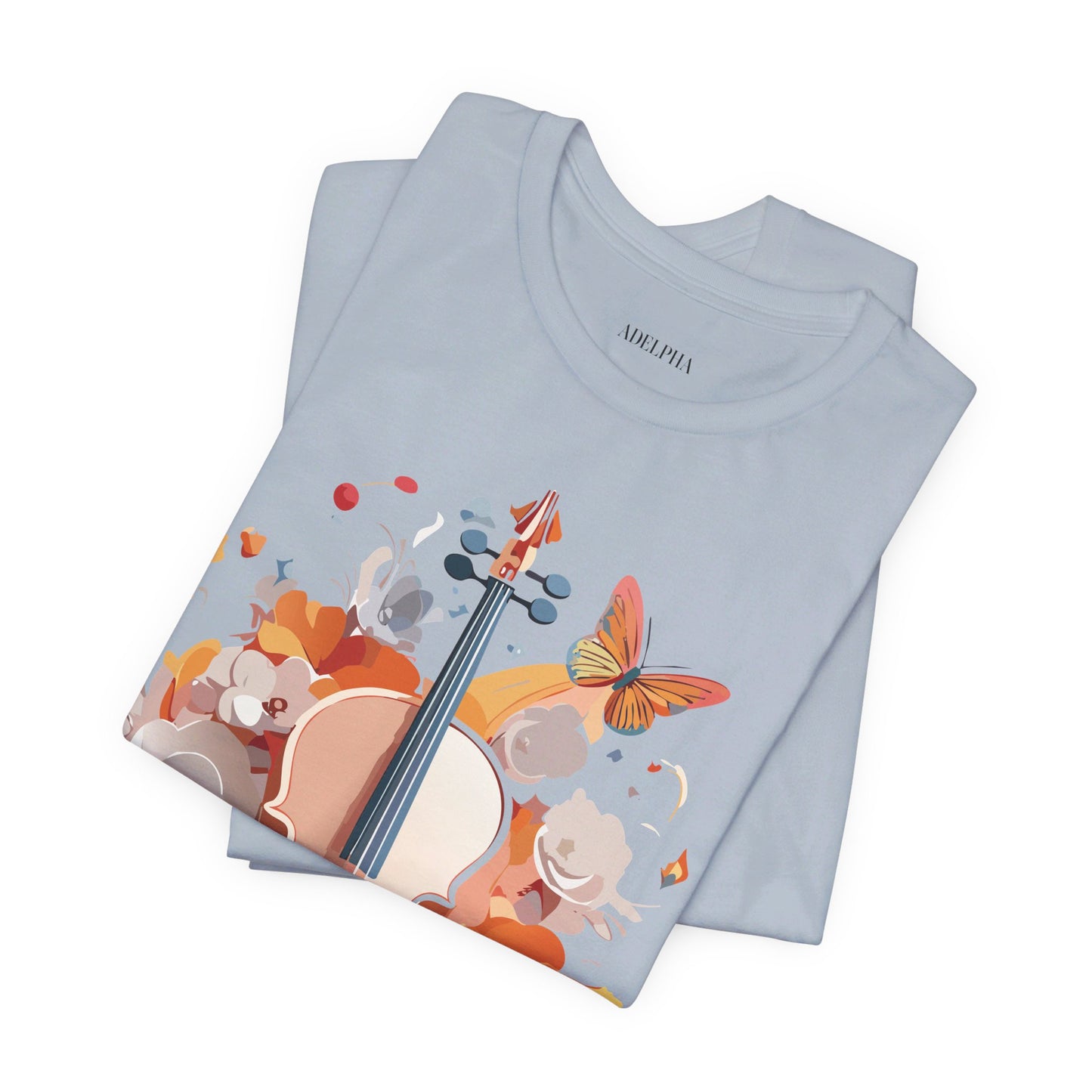 Natural Cotton Tee Shirt - Music collection