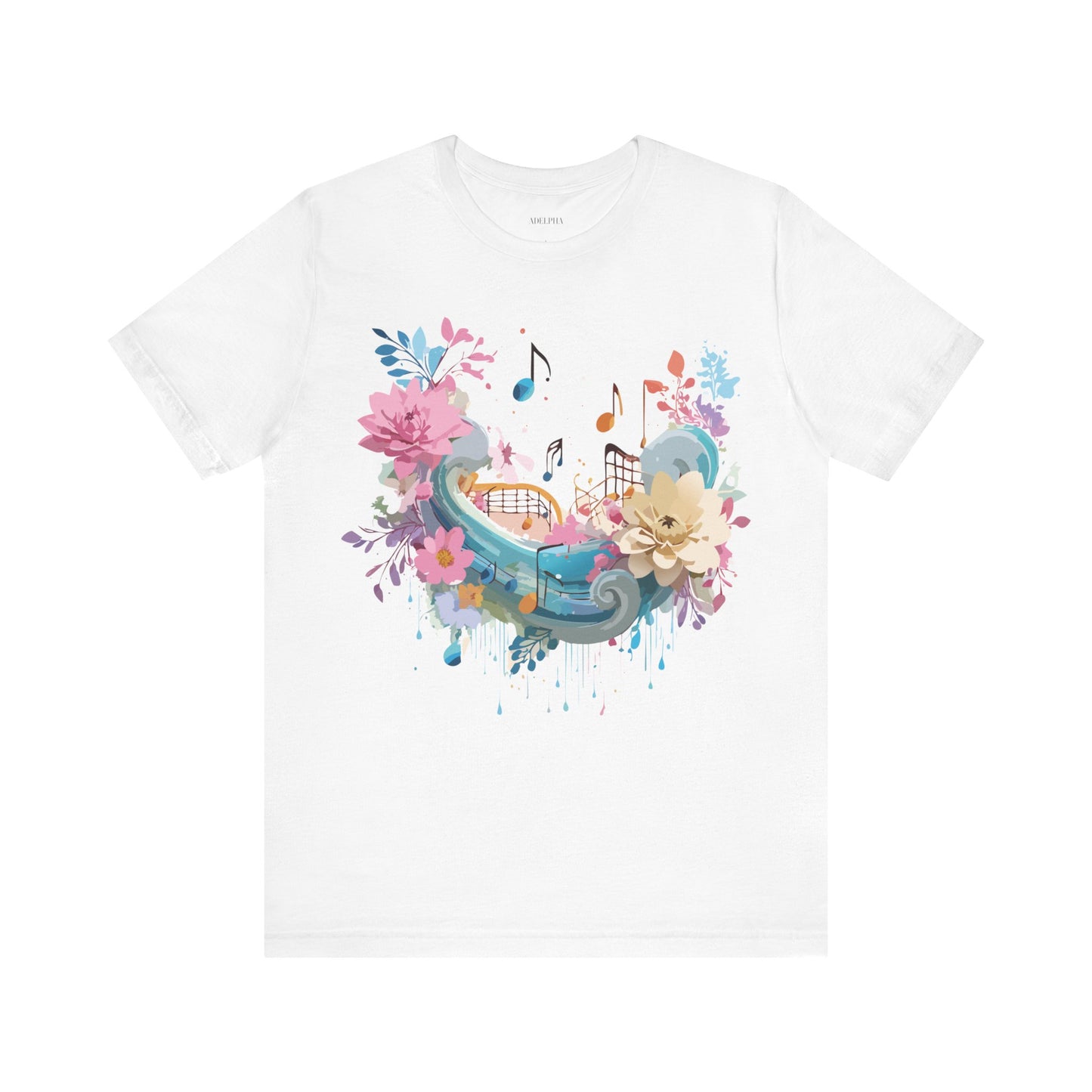 Natural Cotton Tee Shirt - Music collection