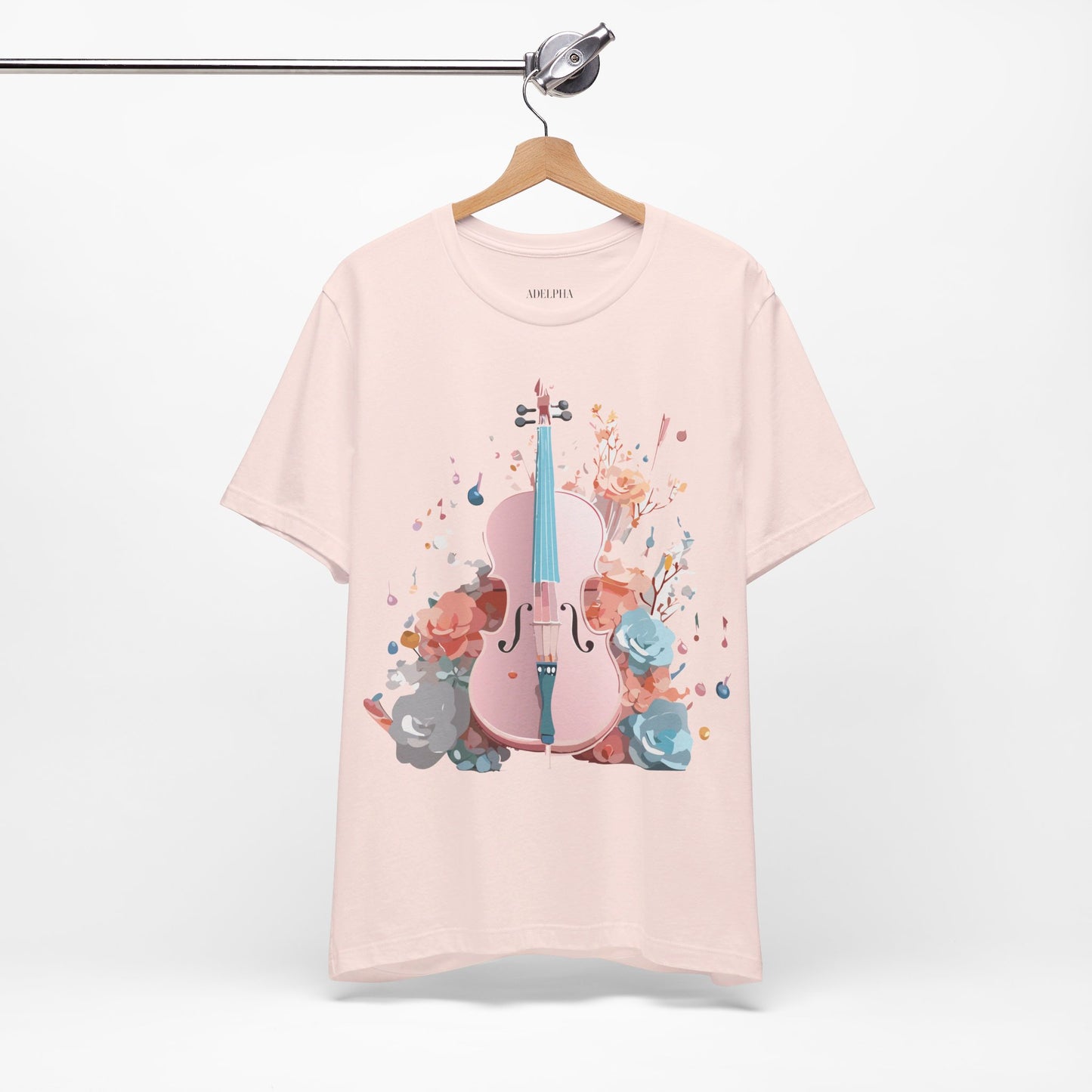 Natural Cotton Tee Shirt - Music collection