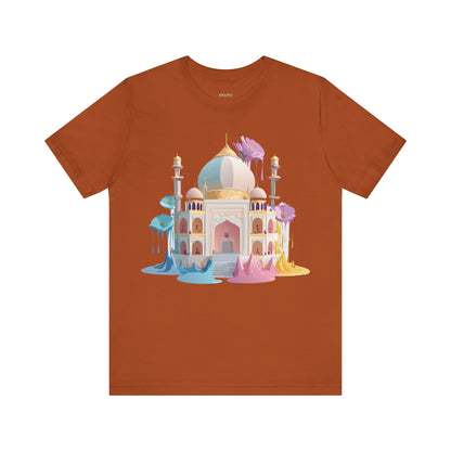 Natural Cotton Tee Shirt - Bukhara, Uzbekistan Printify