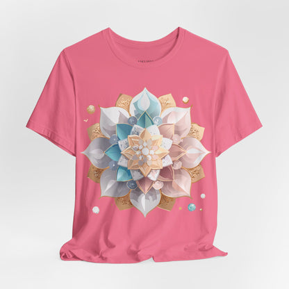 Natural Cotton Tee Shirt - Medallion Collection Printify