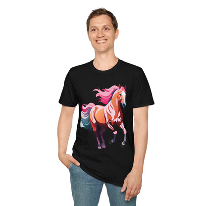 Horse Shirt Gildan Softstyle Tee Unisex 100 Percent Ring Spun Cotton
