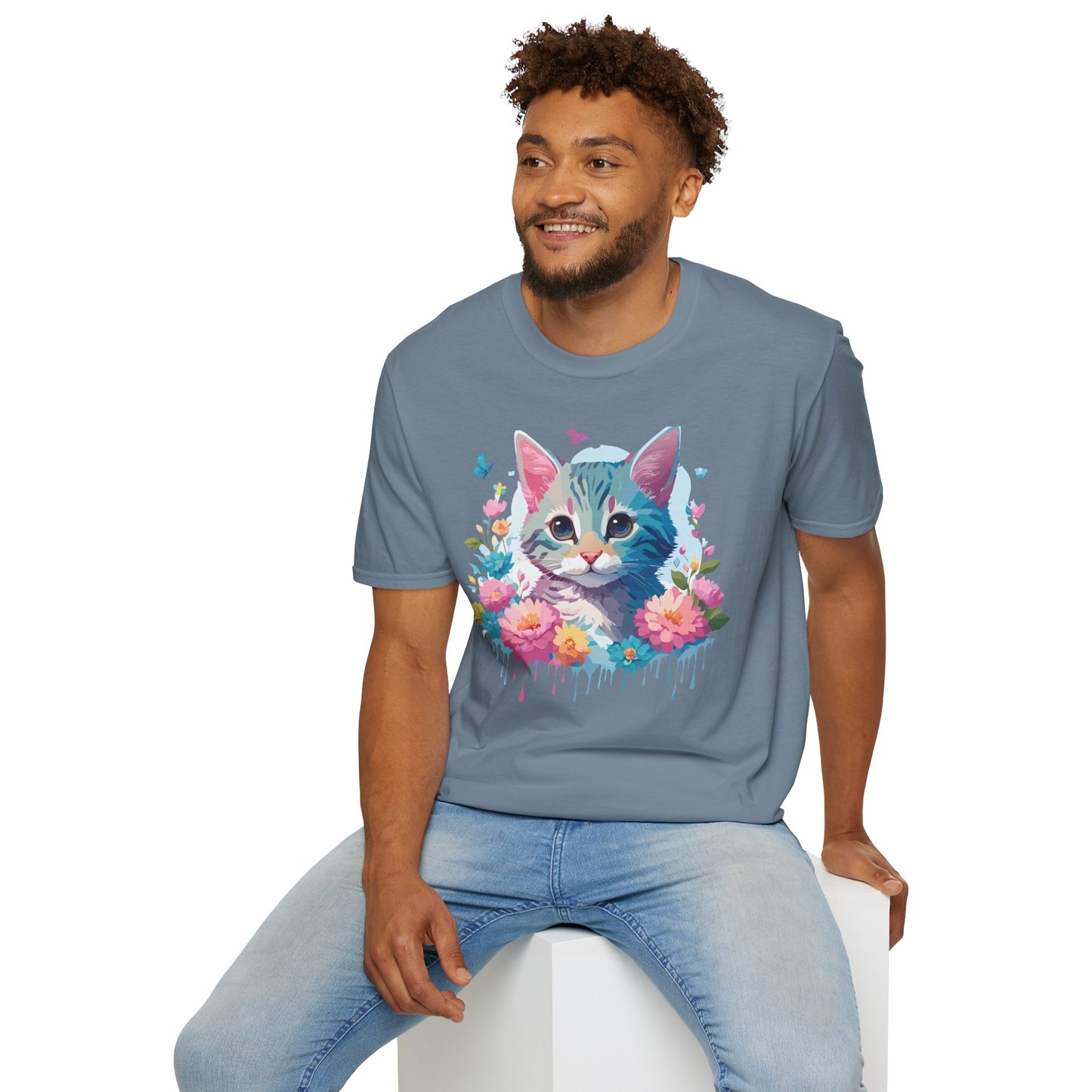 Cat Shirt, Shirt with Cat, Cats Tee, Kitten Tee