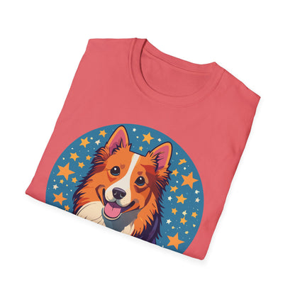 Unisex Dog Shirt Animal Print Tee Gildan Softstyle 64000 Tee