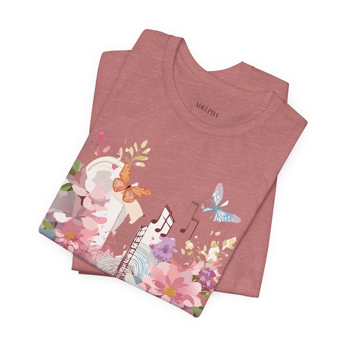 T-shirt en coton naturel - Collection Musique