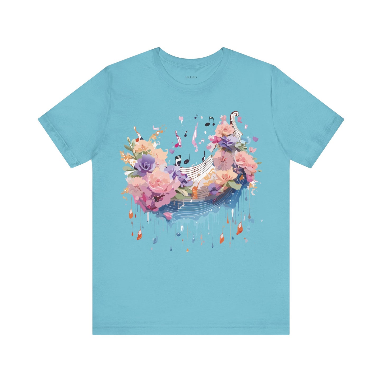 T-shirt en coton naturel - Collection Musique