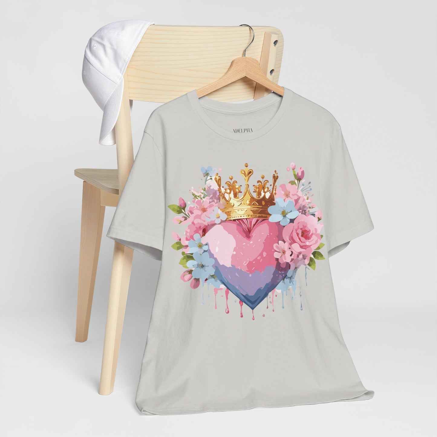 Natural Cotton Tee Shirt - Love story Collection