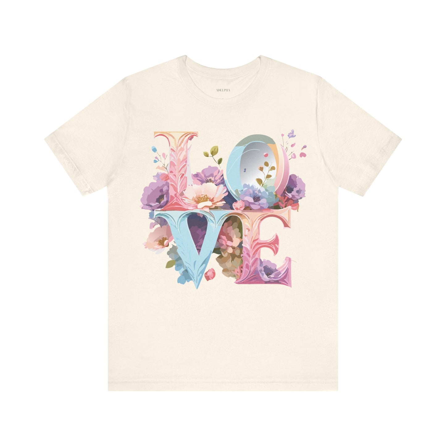 T-shirt en coton naturel - Collection Love story