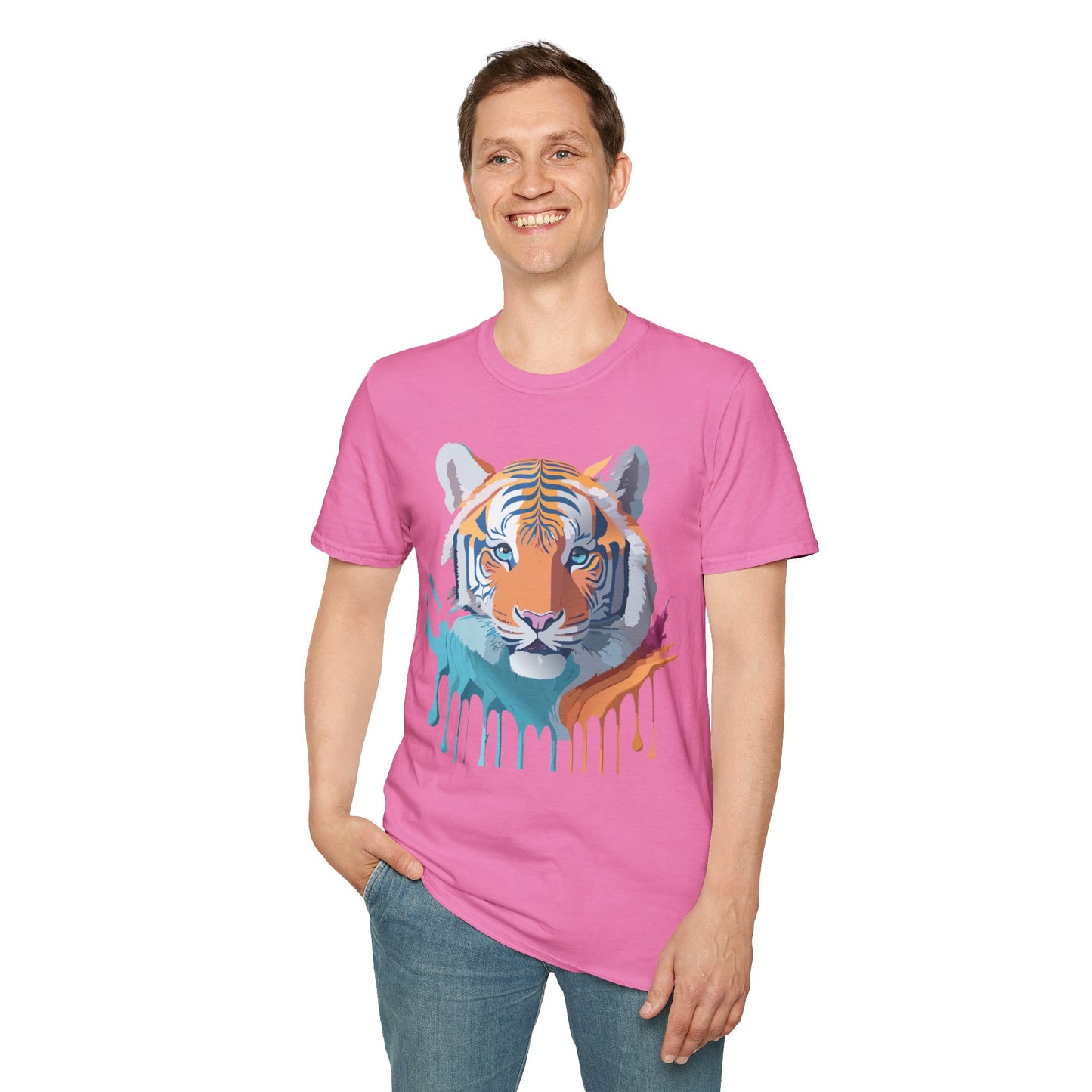 Tiger Shirt, Shirt with Tiger, Animal Tee, Shirt with Animals