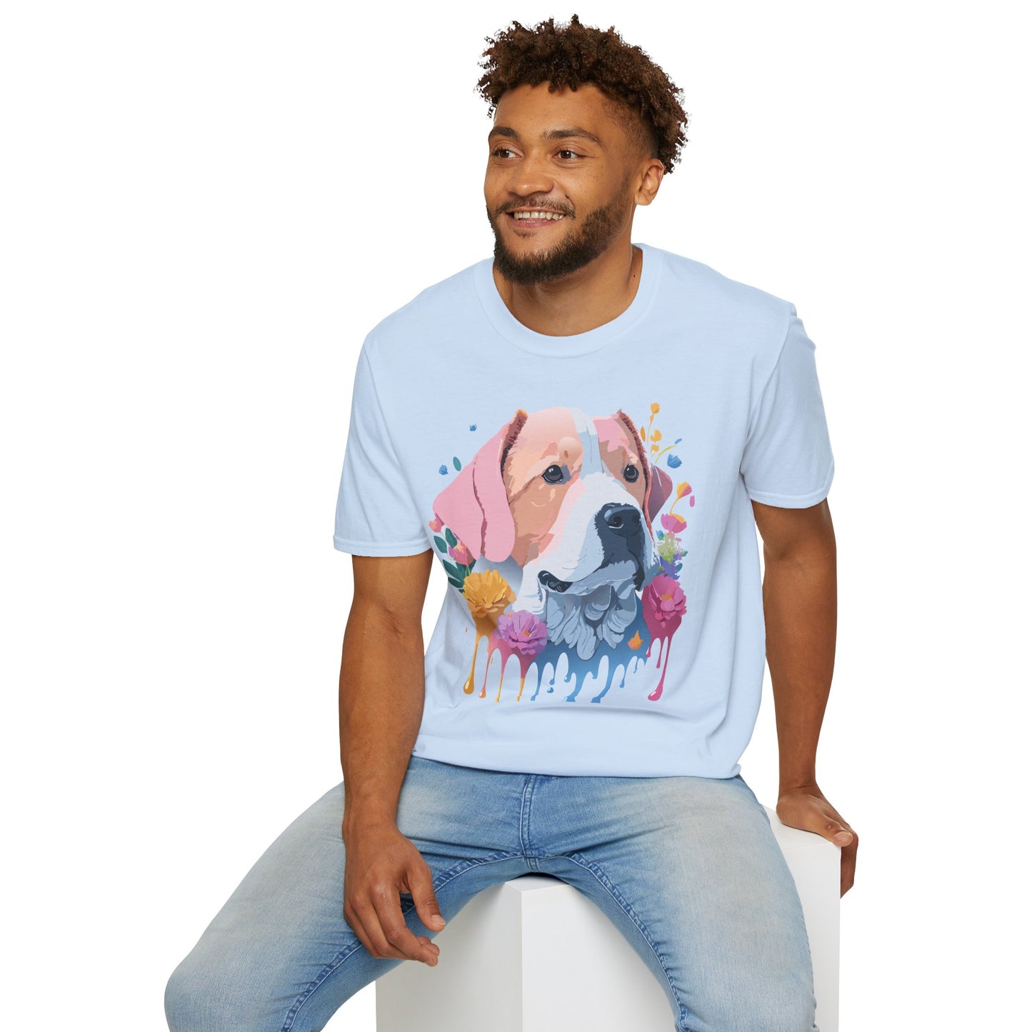 Dog Shirt, Shirt with Dog, Animal Tee, Shirt with Animals