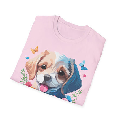 Dog Shirt Unisex Softstyle Tee Gildan 64000 100 Percent Ring Spun Cotton
