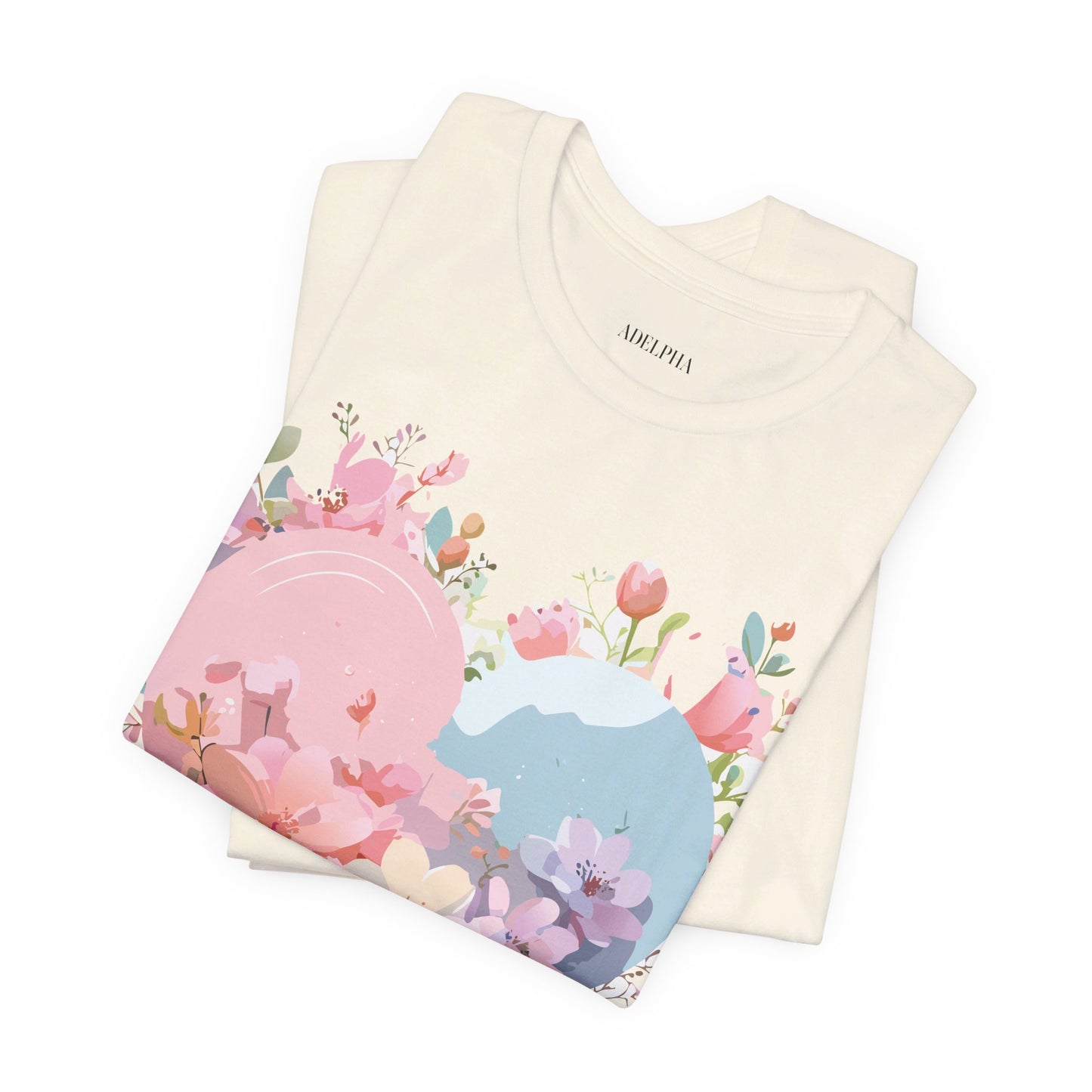 T-shirt en coton naturel - Collection Love story