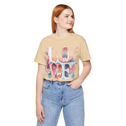 Natural Cotton Tee Shirt - Love story Collection Printify