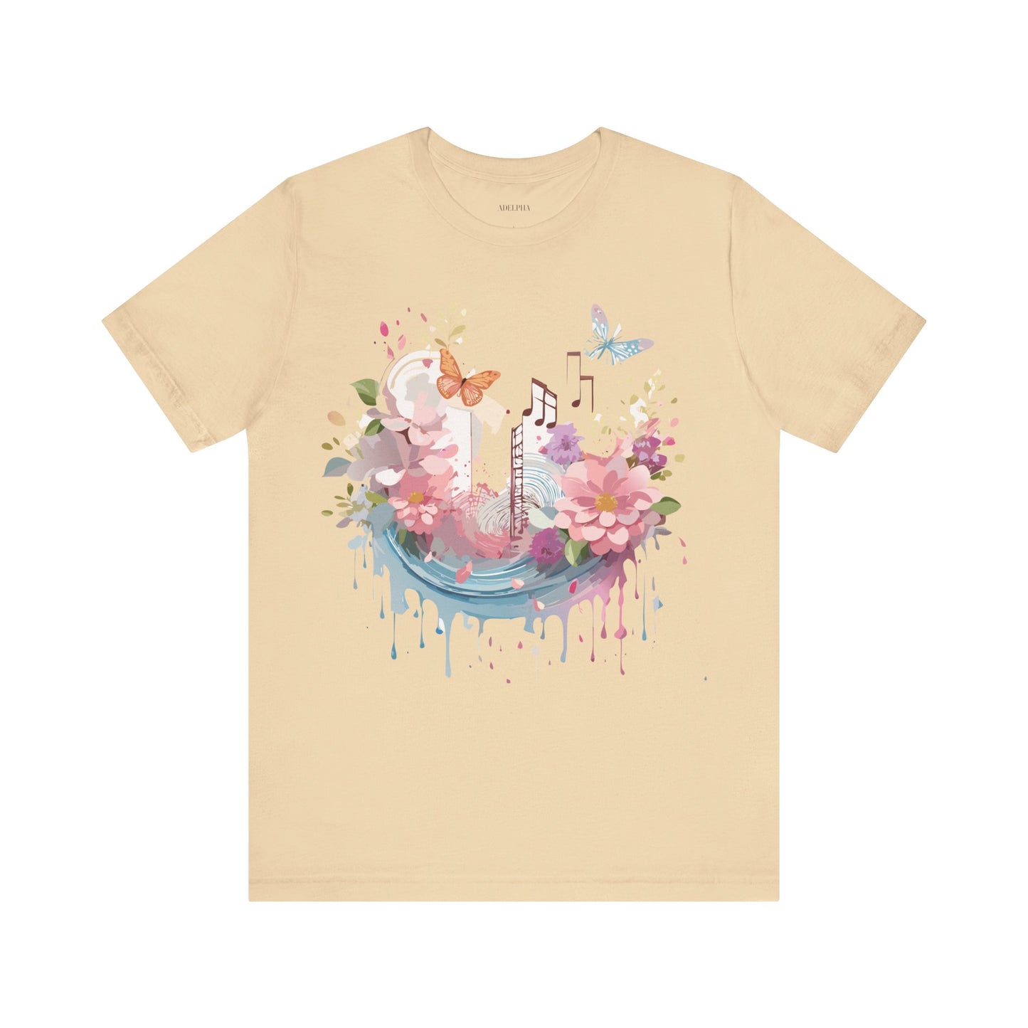 T-shirt en coton naturel - Collection Musique