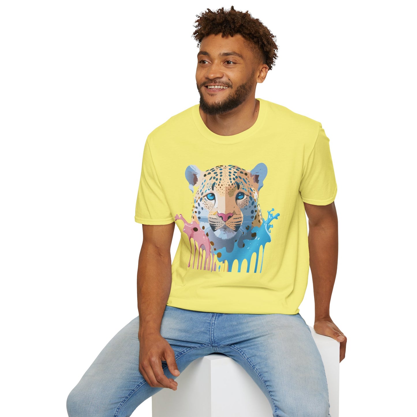 Cheetah Shirt, Shirt with Cheetah, Cheetah Tee, Shirt with Animals
