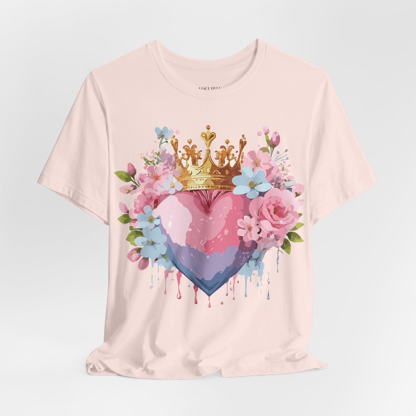 Natural Cotton Tee Shirt - Love story Collection