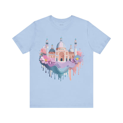 Natural Cotton Tee Shirt - Beautiful Places Collection - Venice Printify