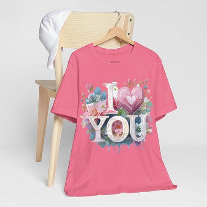 Natural Cotton Tee Shirt - Love story Collection Printify