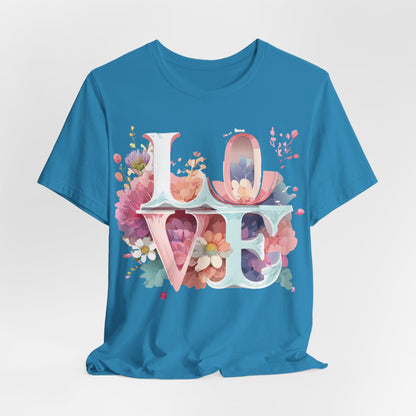 Natural Cotton Tee Shirt - Love Story Collection Printify