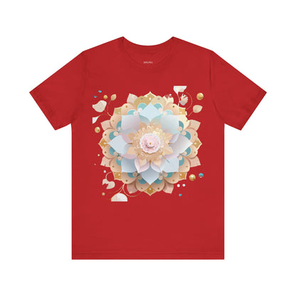 Natural Cotton Tee Shirt - Medallion Collection Printify