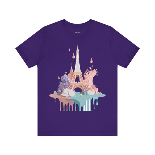 T-Shirt aus natürlicher Baumwolle – Kollektion „Beautiful Places“ – Paris