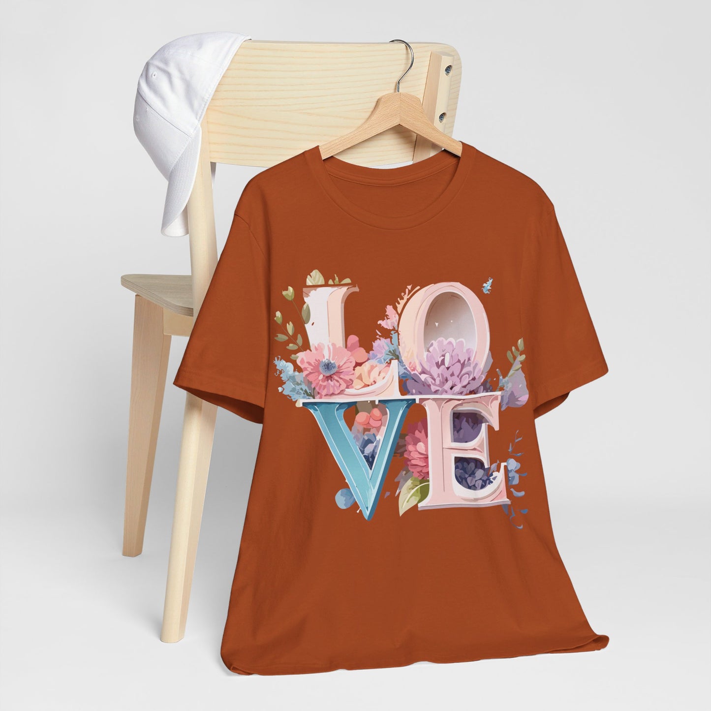 T-shirt en coton naturel - Collection Love Story