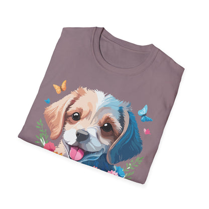 Dog Shirt Unisex Softstyle Tee Gildan 64000 100 Percent Ring Spun Cotton