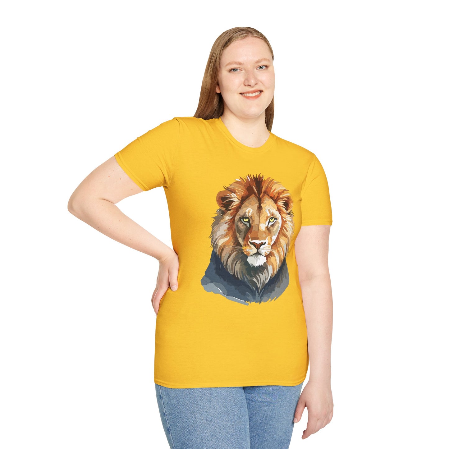 Lion Shirt, Shirt with Lion, Animal Tee, Shirt with Animals
