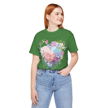 Natural Cotton Tee Shirt - Love Story Collection Printify