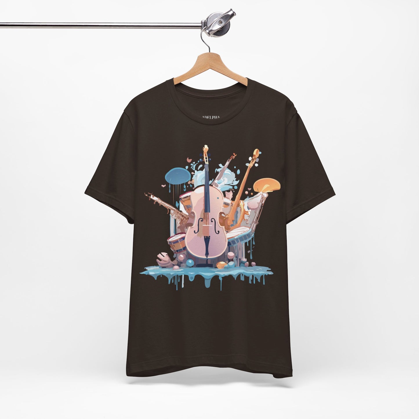 T-shirt en coton naturel - Collection Musique