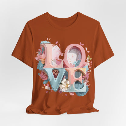 Natural Cotton Tee Shirt - Love Story Collection Printify