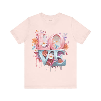 Natural Cotton Tee Shirt - Love story Collection Printify