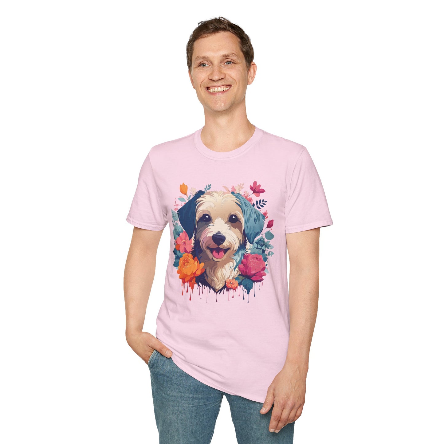 Dog Shirt, Shirt with Dog, Animal Tee, Shirt with Animals