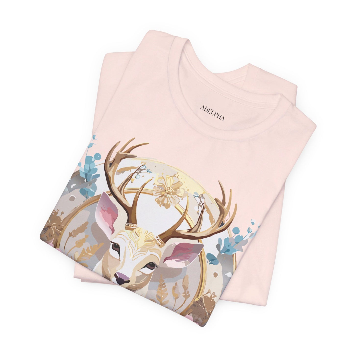 T-shirt en coton naturel - Collection Médaillon