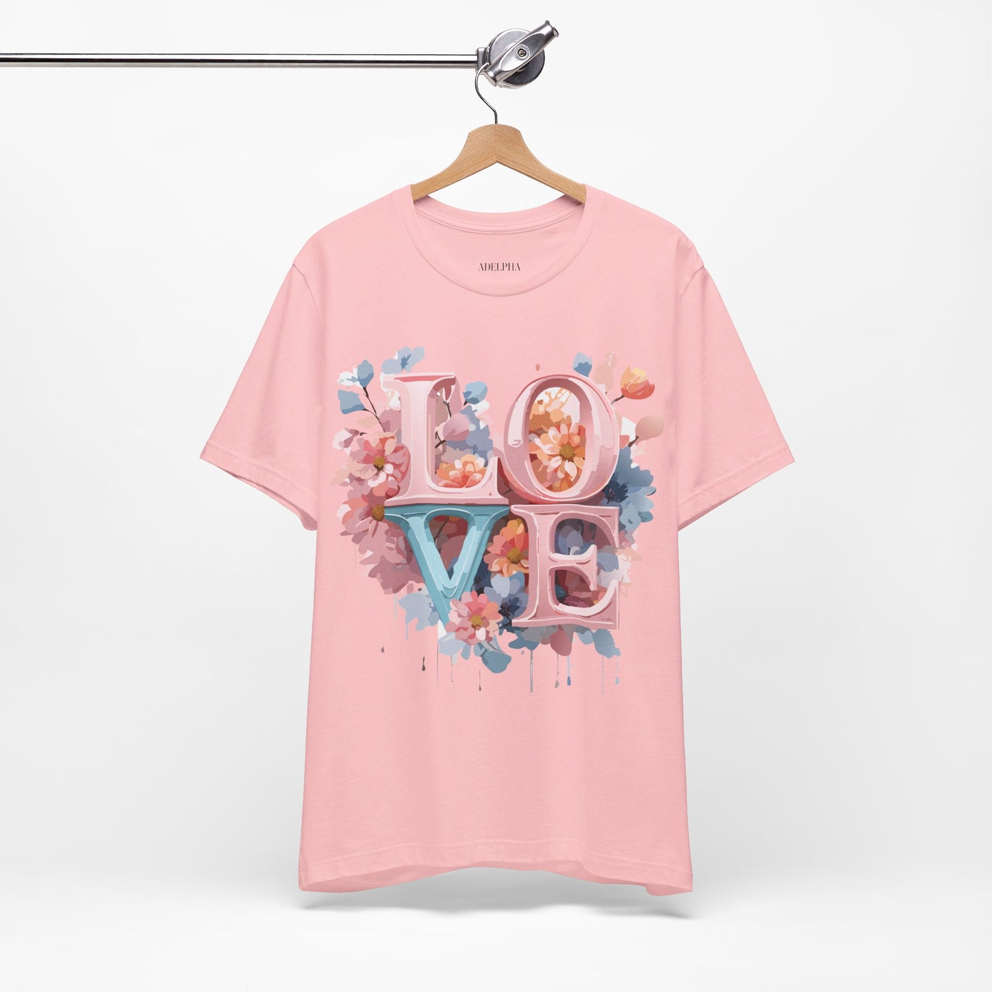 T-Shirt aus natürlicher Baumwolle – Love Story-Kollektion