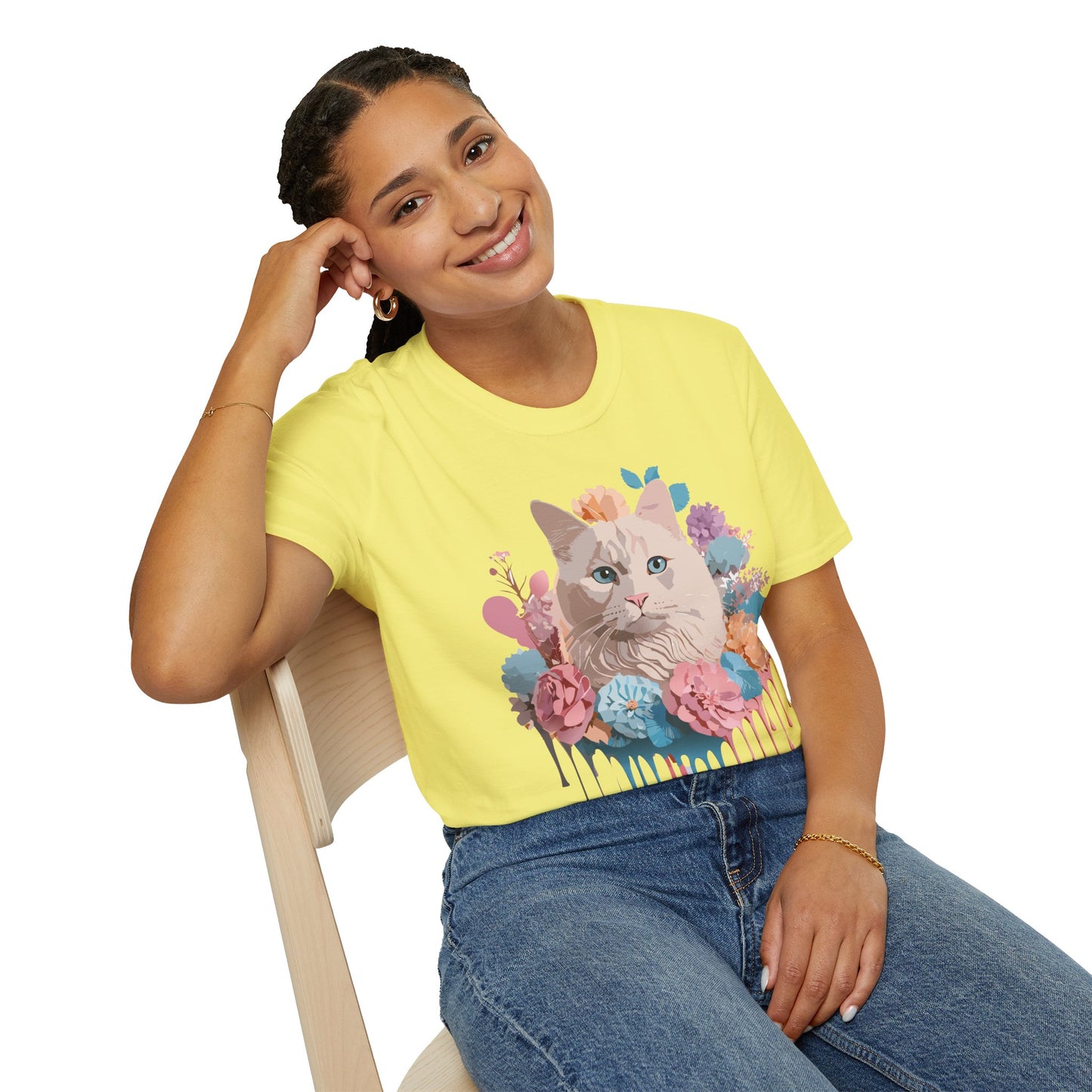 Cat Shirt, Shirt with Cat, Cats Tee, Kitten Tee