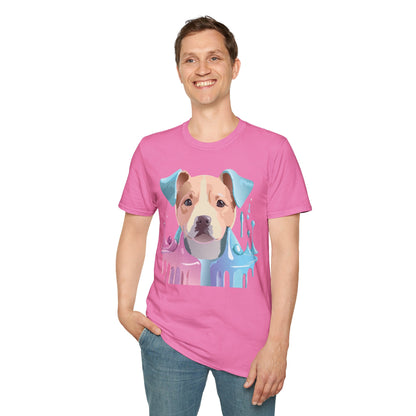 Dog Shirt Unisex Animal Tee Softstyle Gildan 64000 Cotton Tee