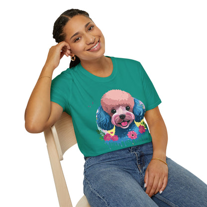 Dog Shirt Unisex Animal Tee Gildan Softstyle 64000 100 Percent Cotton