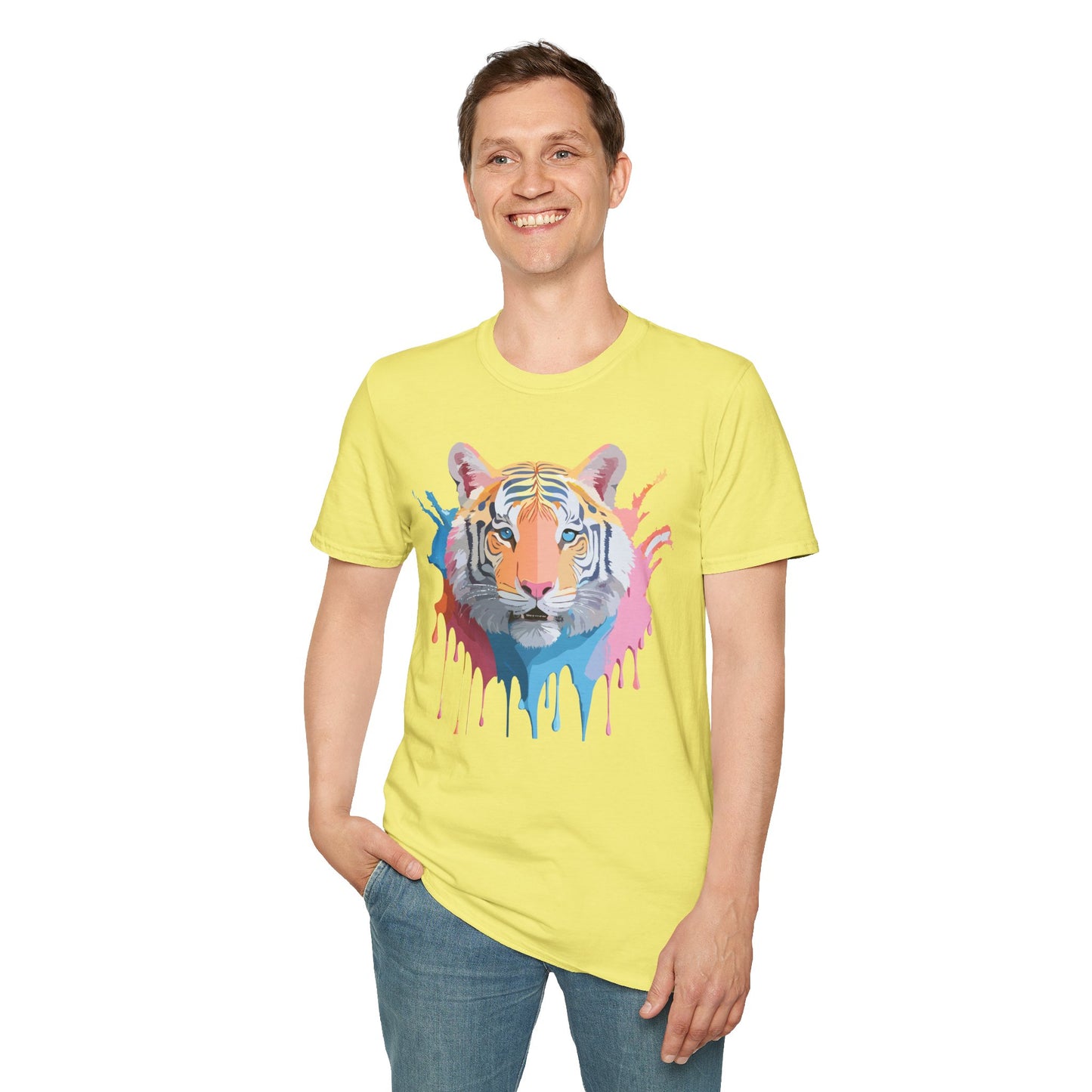 Tiger Shirt, Shirt with Tiger, Animal Tee, Shirt with Animals