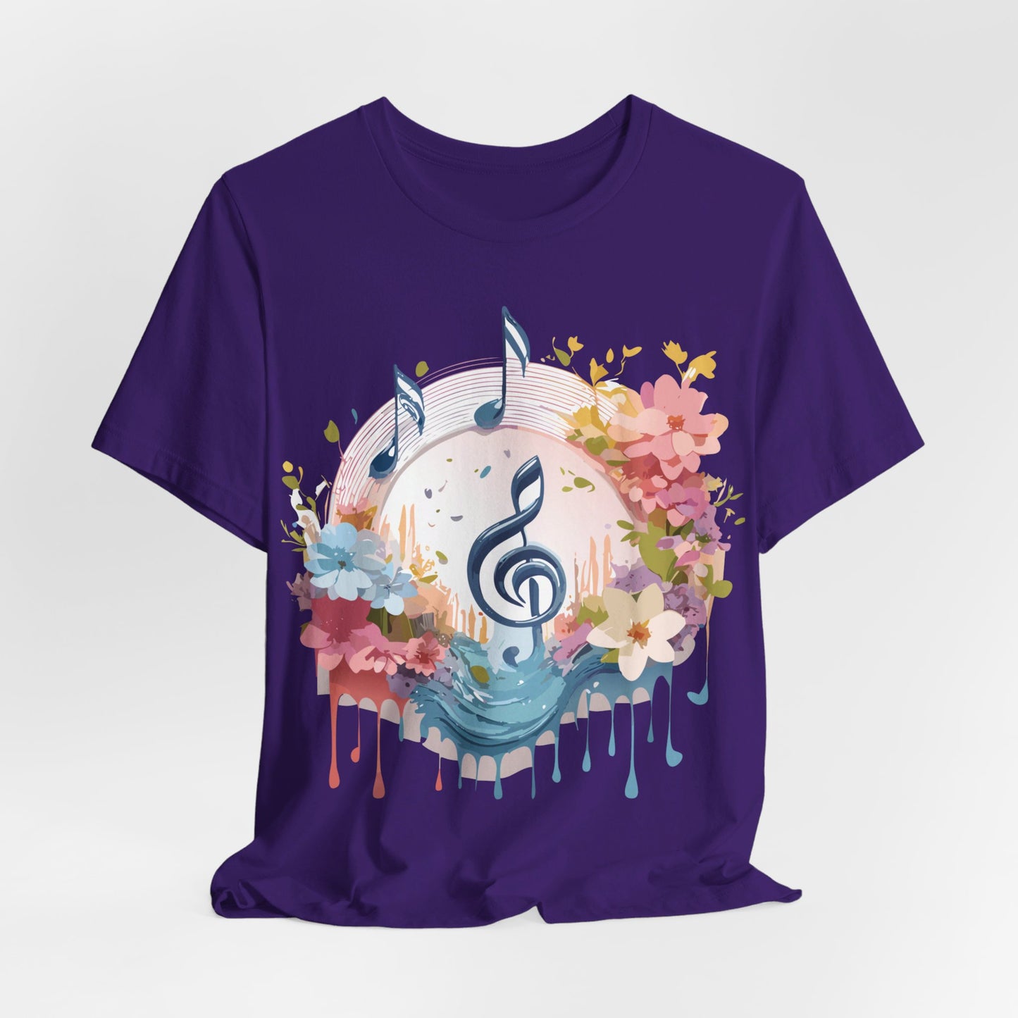 T-shirt en coton naturel - Collection Musique