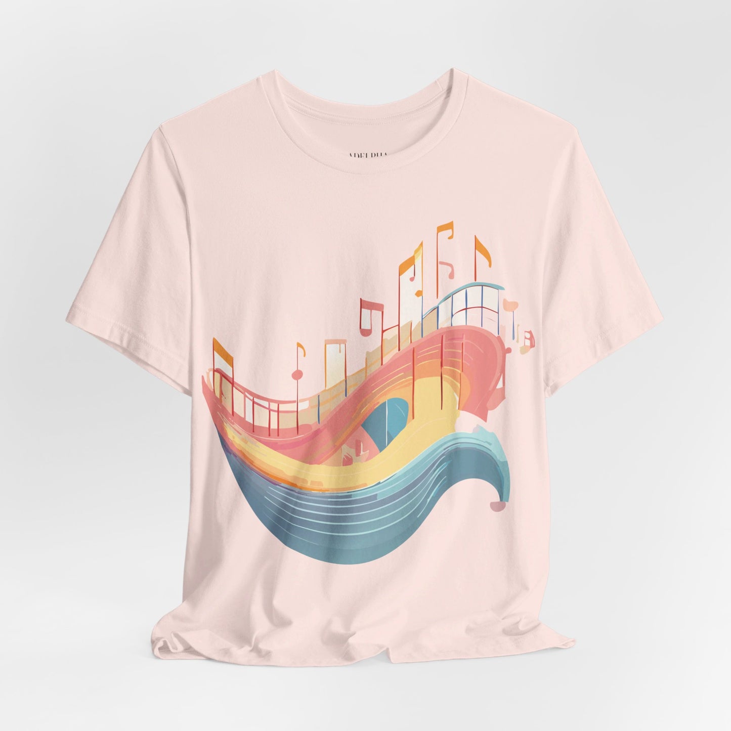 T-shirt en coton naturel - Collection Musique