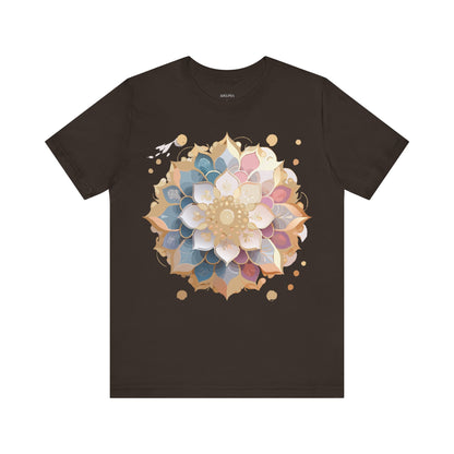 Natural Cotton Tee Shirt - Medallion Collection Printify