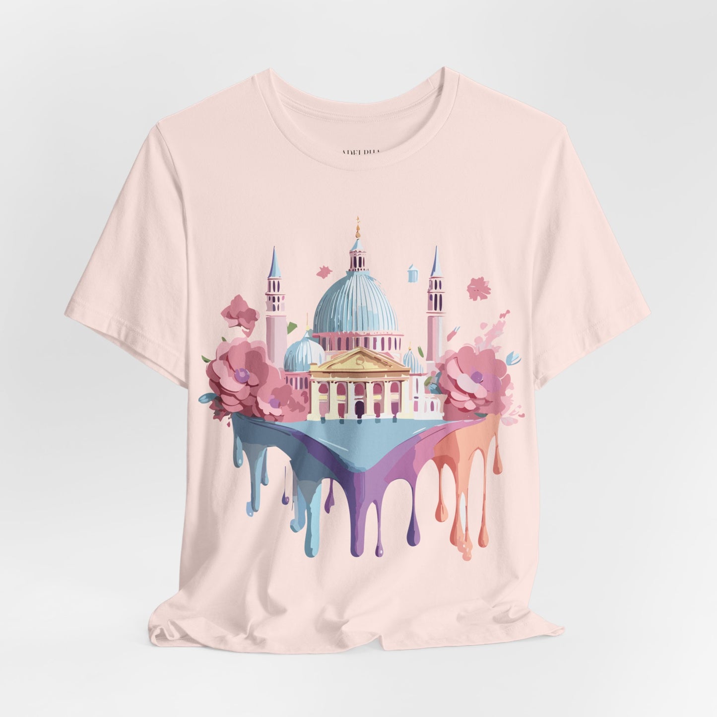 Natural Cotton Tee Shirt - Beautiful Places Collection - Venice