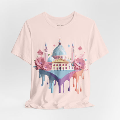 Natural Cotton Tee Shirt - Beautiful Places Collection - Venice Printify