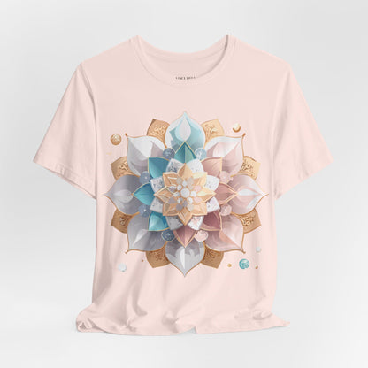 Natural Cotton Tee Shirt - Medallion Collection Printify